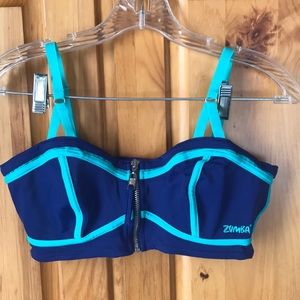 💐NWOT Zumba Sport Bra Size L
